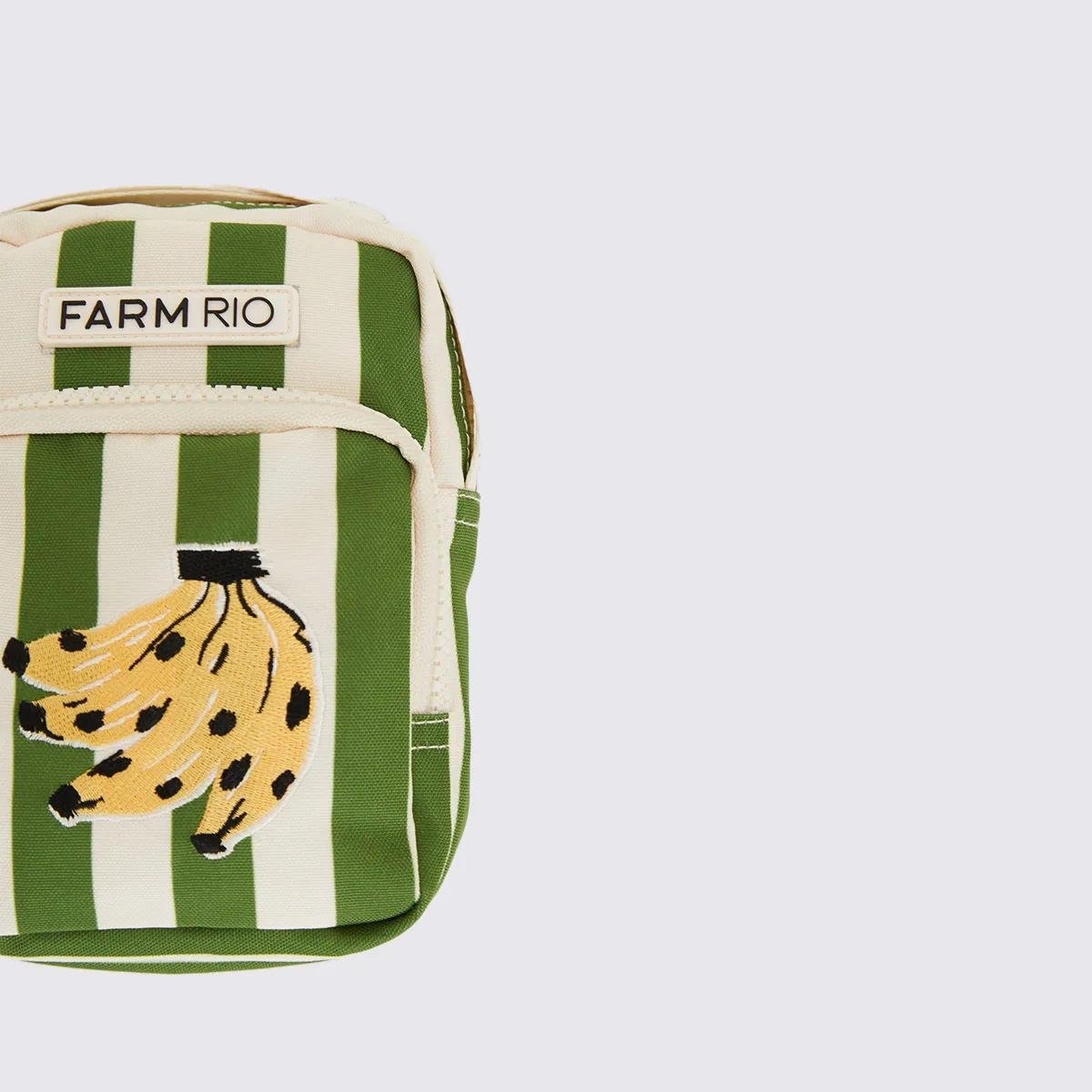 BOLSA BAG FARM GEMA BANANA TROPICAL 78325655 Branco Off/Verde 4