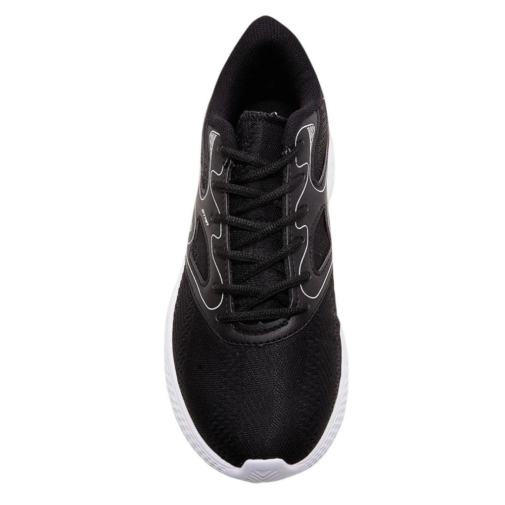 TÊNIS RAINHA FEMININO STAR RA0447 Preto/Branco 2