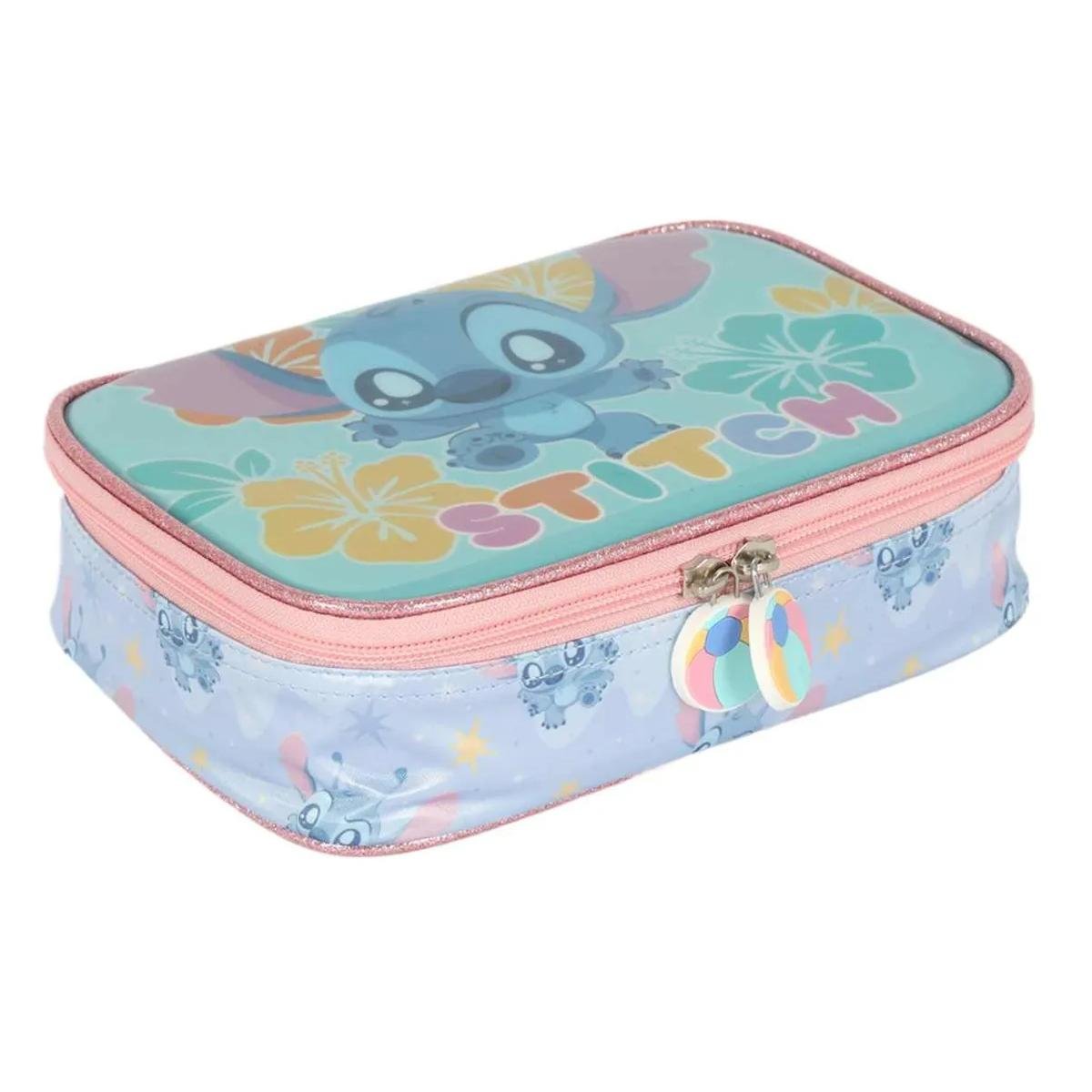 ESTOJO LUXCEL BOX INFANTIL STITCH EI42404SC Turquesa 2