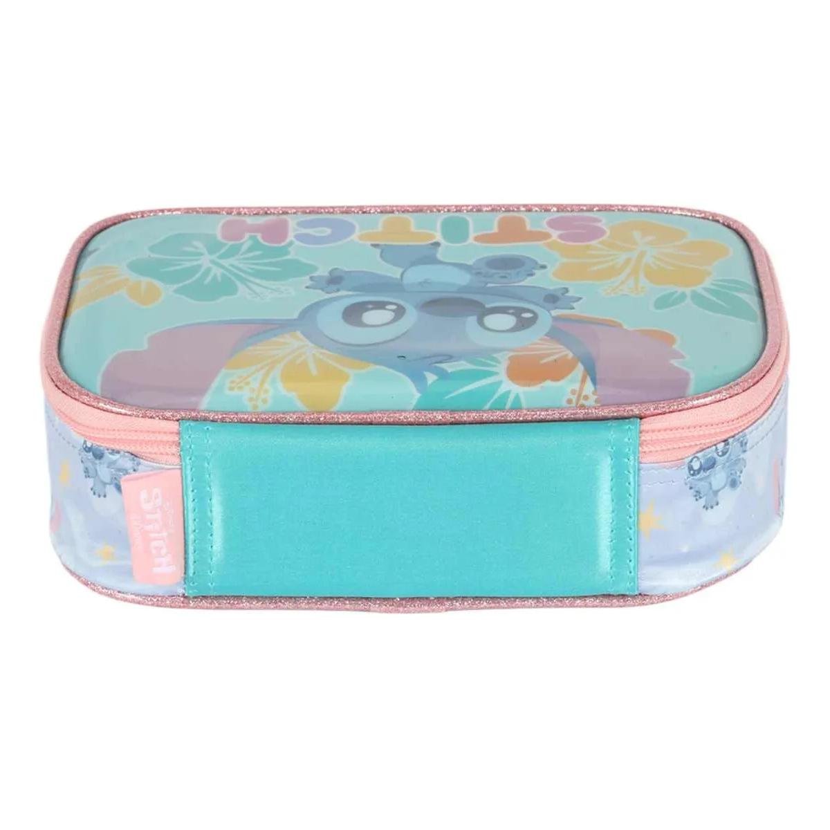 ESTOJO LUXCEL BOX INFANTIL STITCH EI42404SC Turquesa 4