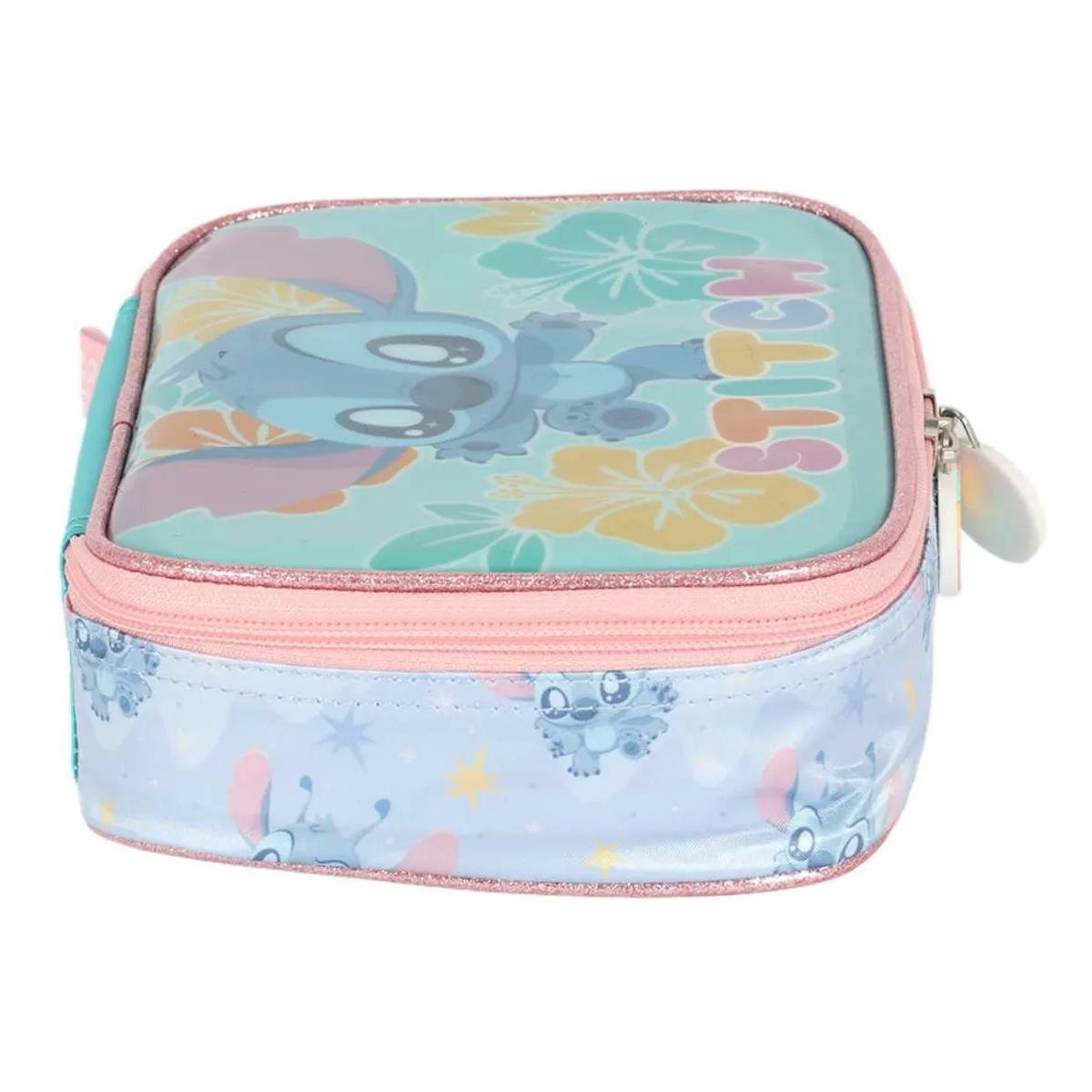 ESTOJO LUXCEL BOX INFANTIL STITCH EI42404SC Turquesa 5