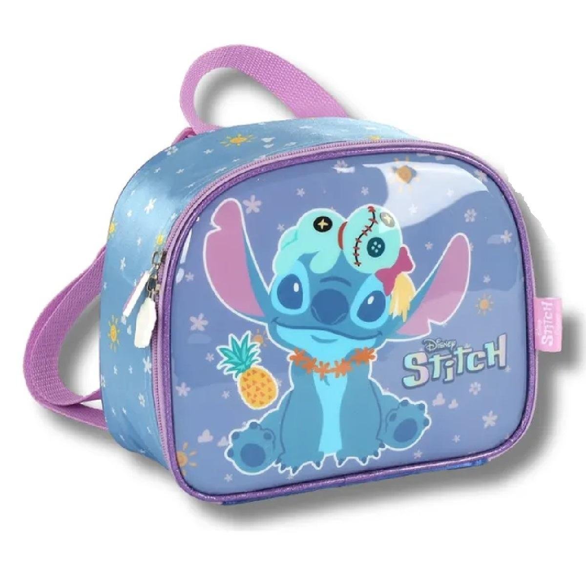 LANCHEIRA LUXCEL INFANTIL STITCH LA42403SC Roxo 2