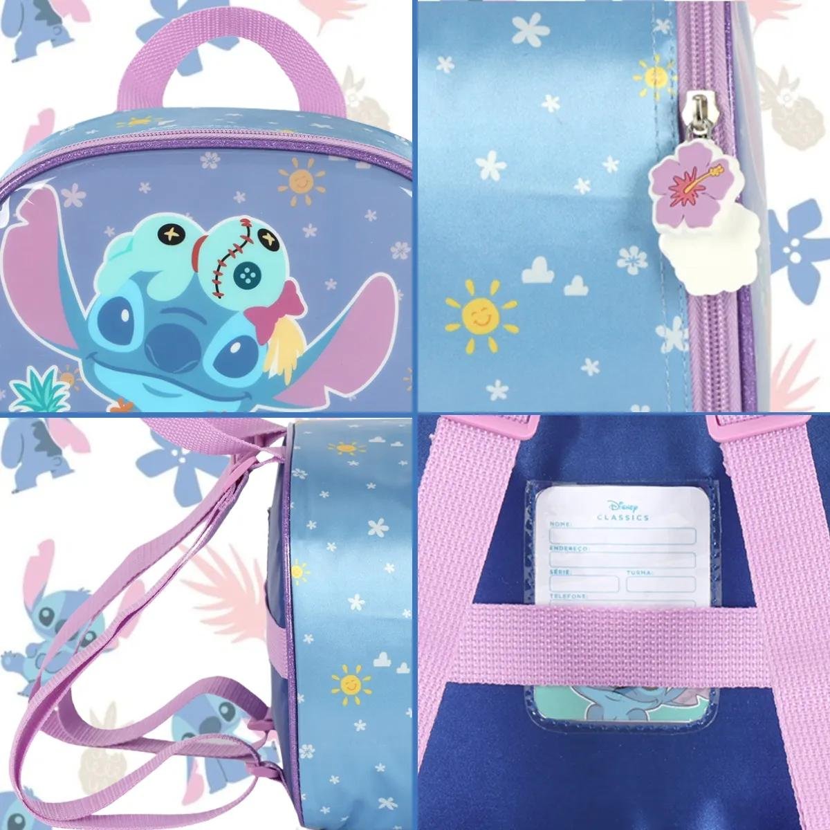 LANCHEIRA LUXCEL INFANTIL STITCH LA42403SC Roxo 6