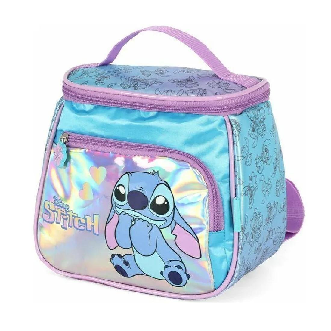 LANCHEIRA LUXCEL INFANTIL STITCH LA42413SC Azul 2