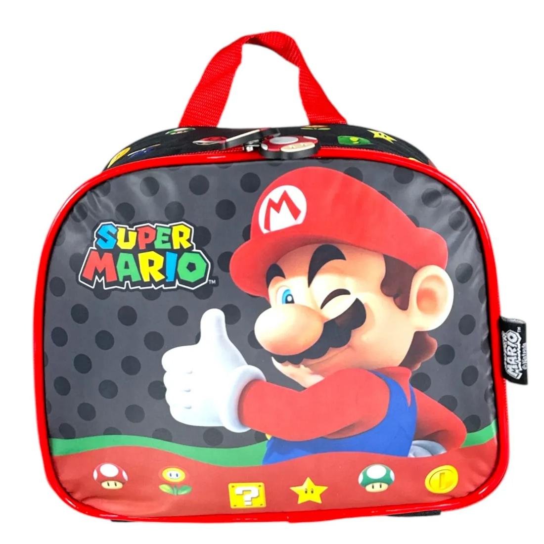 LANCHEIRA LUXCEL INFANTIL MARIO BROS LA42543MO