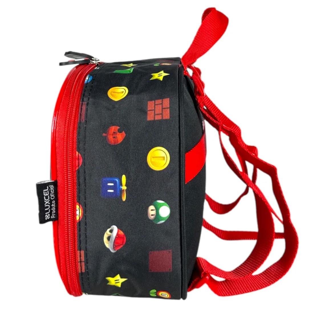LANCHEIRA LUXCEL INFANTIL MARIO BROS LA42543MO Preto 3