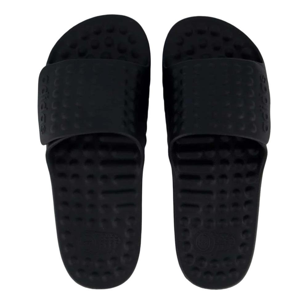 CHINELO ADIDAS SLIDE ADISSAGE FLUX 360 REC MASCULINO JS3569 Preto 2