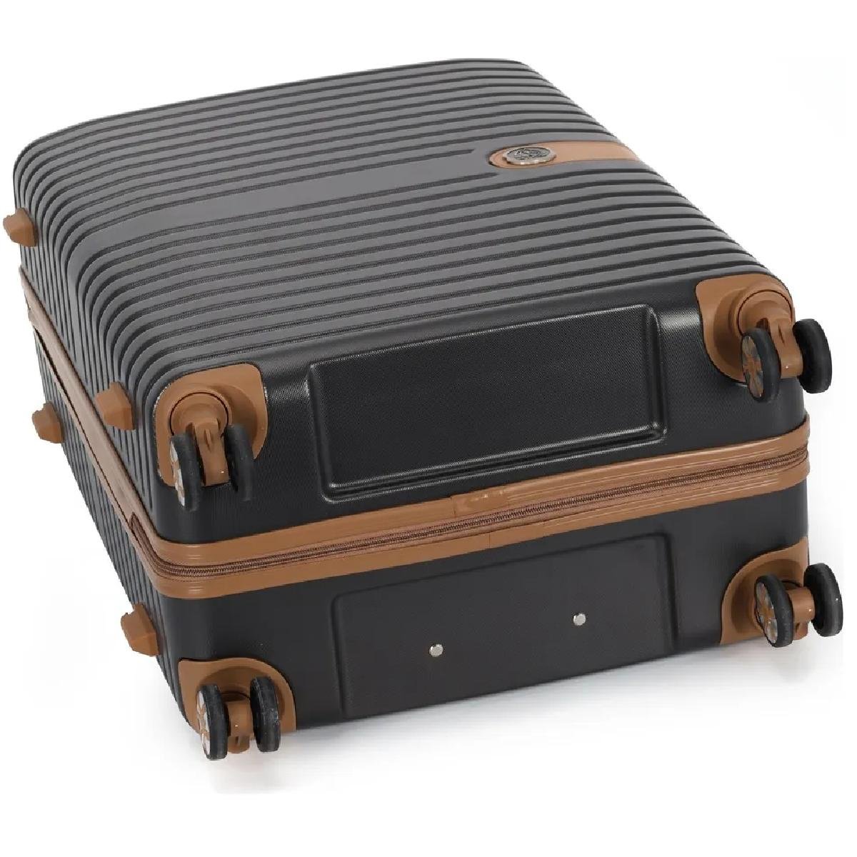 MALA DE VIAGEM lUXCEL POLO KING M COM RODAS MF10445PK/M Grafite 2