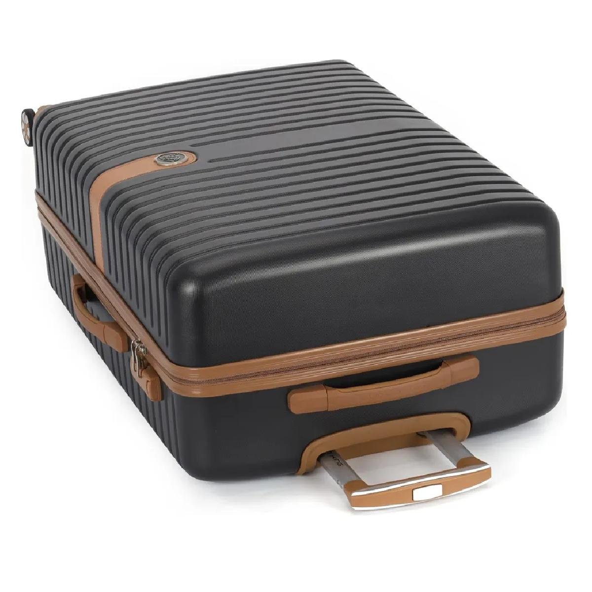 MALA DE VIAGEM lUXCEL POLO KING M COM RODAS MF10445PK/M Grafite 5