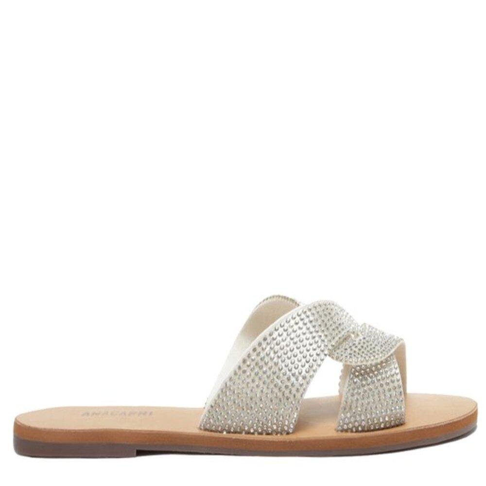 CHINELO SLIDE ANACAPRI FEMININO STRASS C300140231