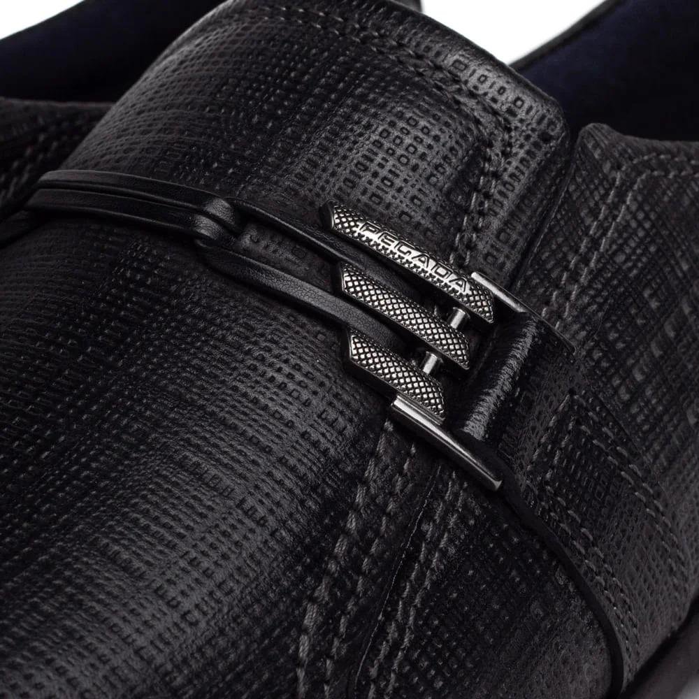 SAPATO COURO PEGADA MASCULINO TREXIN 125806 Preto 2