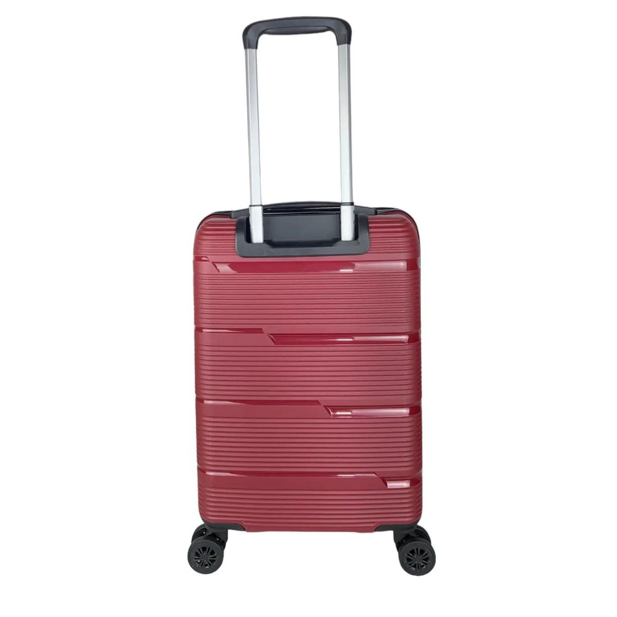 MALA DE VIAGEM LUXCEL POLO KING P COM RODAS MF10452PK/P Vinho 2