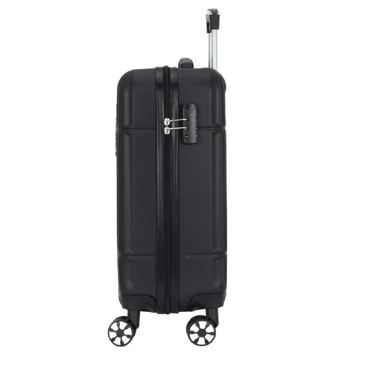 MALA DE VIAGEM LUXCEL POLO KING P COM RODAS MF10443PK/P Preto 3