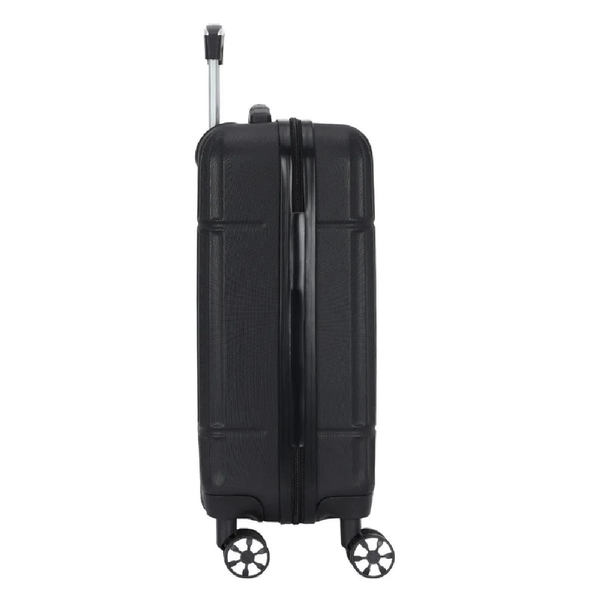 MALA DE VIAGEM LUXCEL POLO KING P COM RODAS MF10443PK/P Preto 4