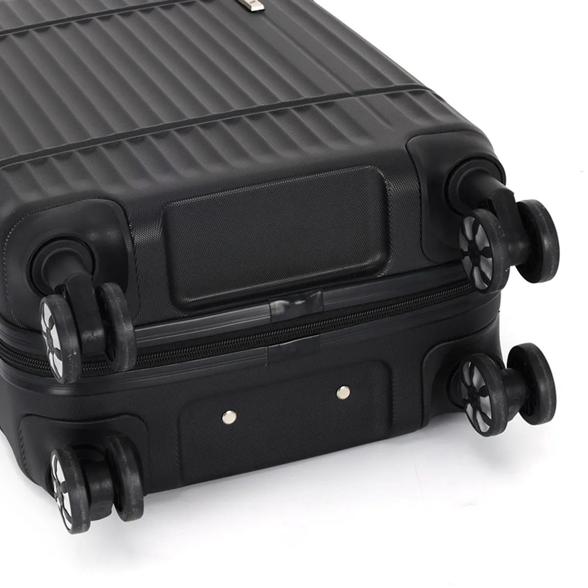 MALA DE VIAGEM LUXCEL POLO KING M COM RODAS MF10443PK/M Preto 5