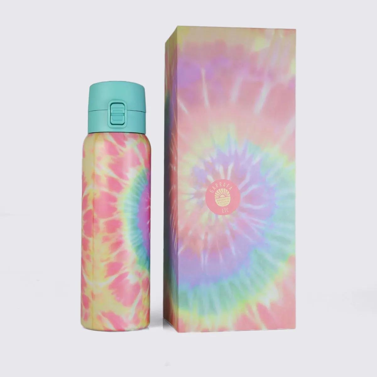 GARRAFA FARM TIE DYE 850ML 78326144 Rosa 4