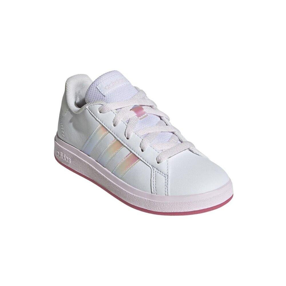 TÊNIS ADIDAS GRAND COURT 2.0 INFANTIL MENINA JR6096 Branco 3