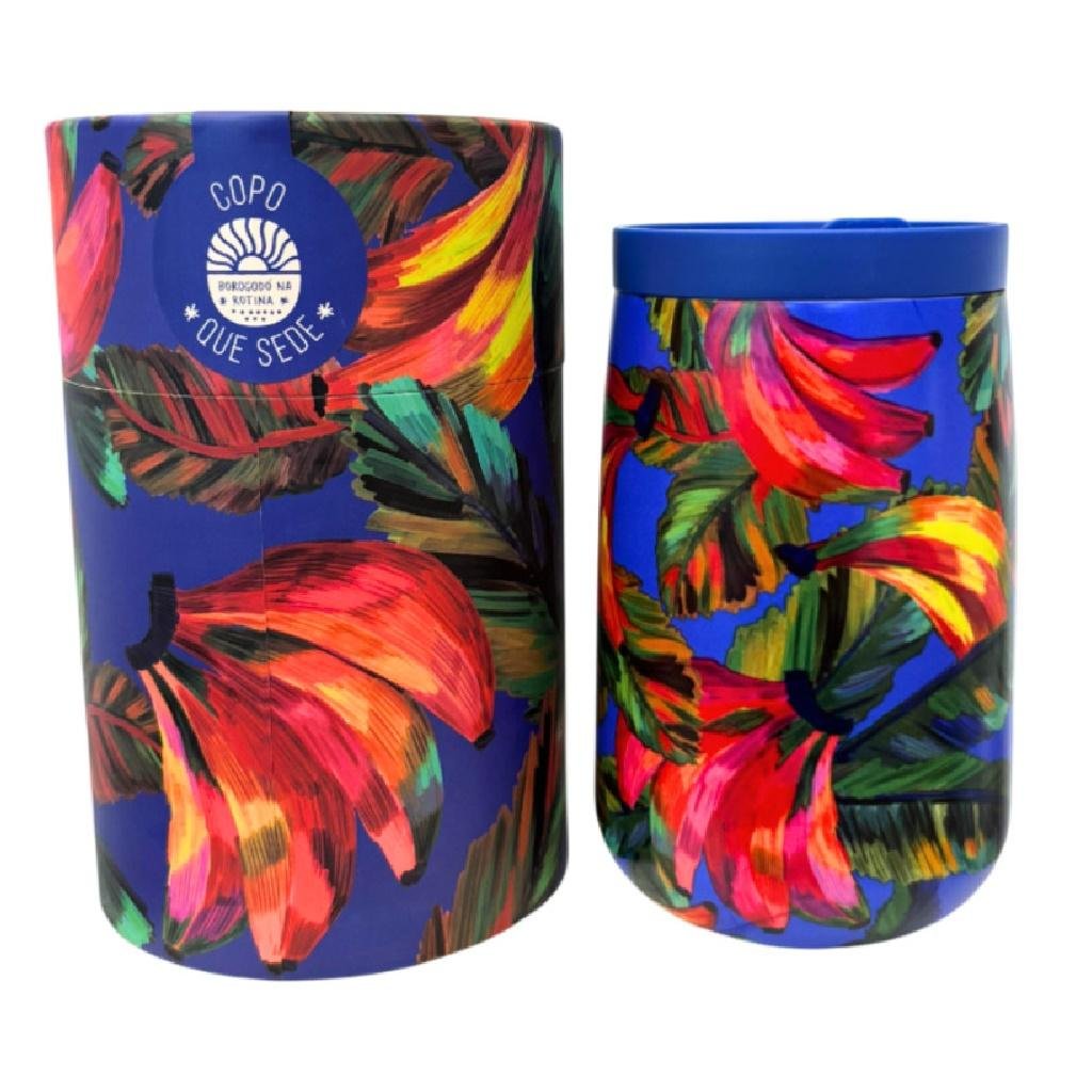 COPO FARM QUE SEDE BANANAMIX 450ML 78326053M Azul/Verde/Laranja 2