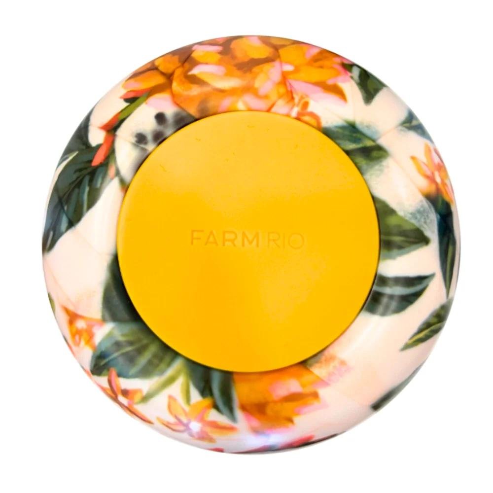 COPO FARM QUE SEDE BIRIBA 450ML 78325653R Branco Off/Verde/Laranja 4