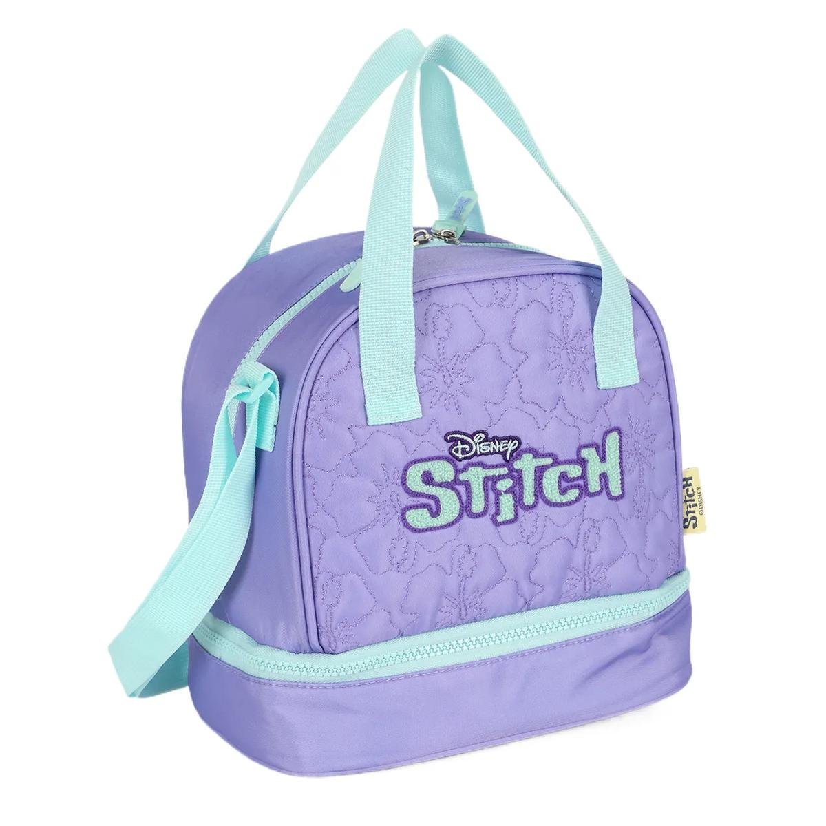 LANCHEIRA FEM LUXCEL INFANTIL DUPLA STITCH LA50073SC Roxo 4