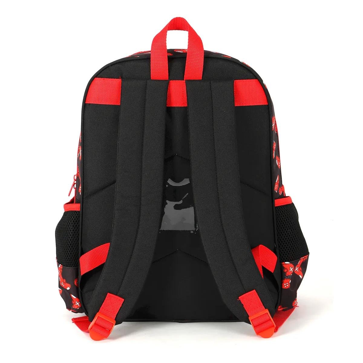 MOCHILA LUXCEL INFANTIL UP4YOU GAME IS42091UP Preto 4