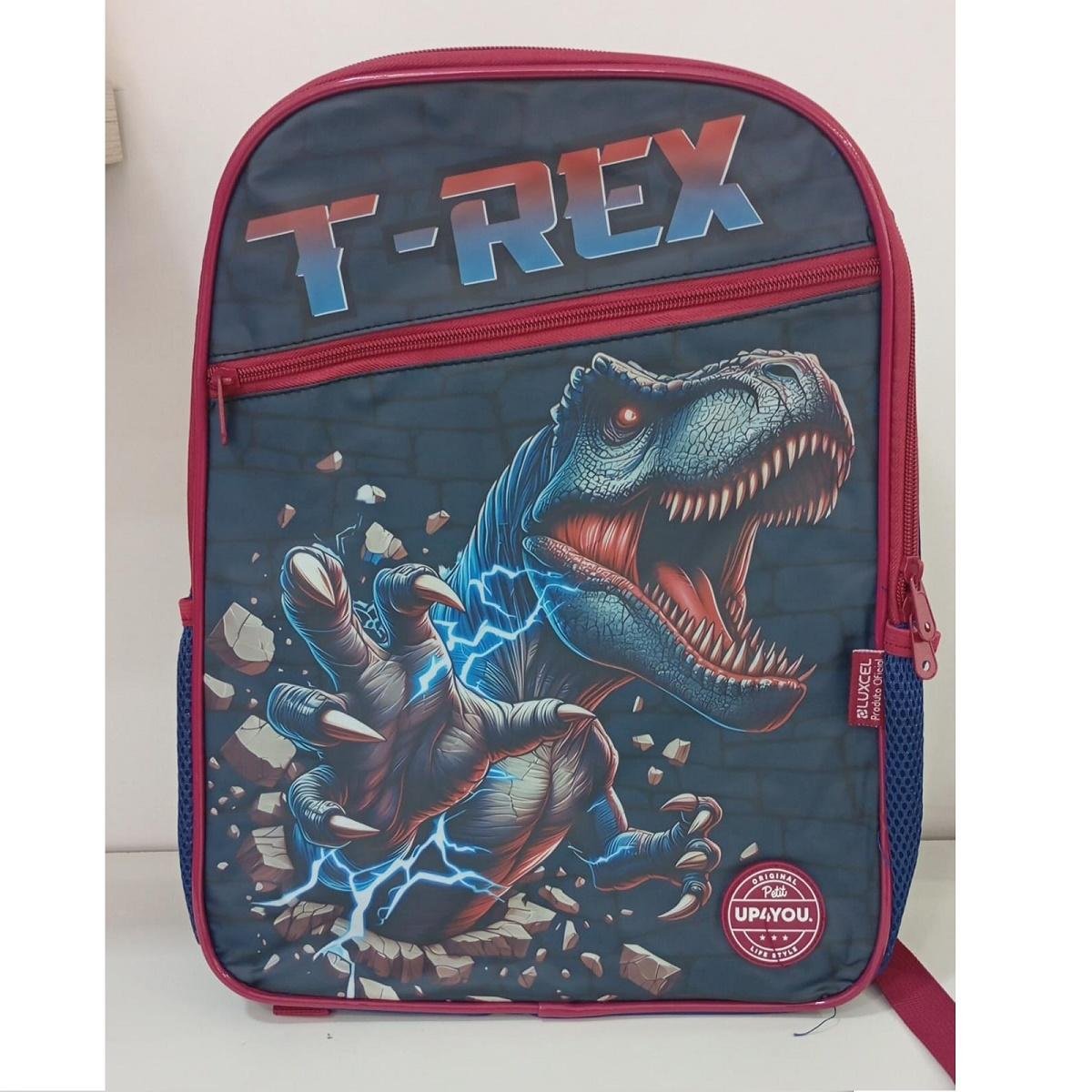 MOCHILA LUXCEL INFANTIL UP4YOU T-REX IS42071UP Azul 4
