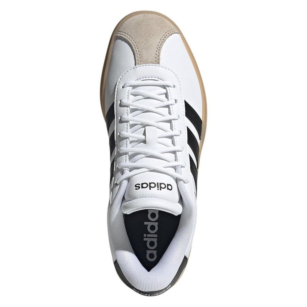 TÊNIS FLATFORM FEMININA ADIDAS VL COURT BOLD IH3083 Branco/Preto/Cinza 4