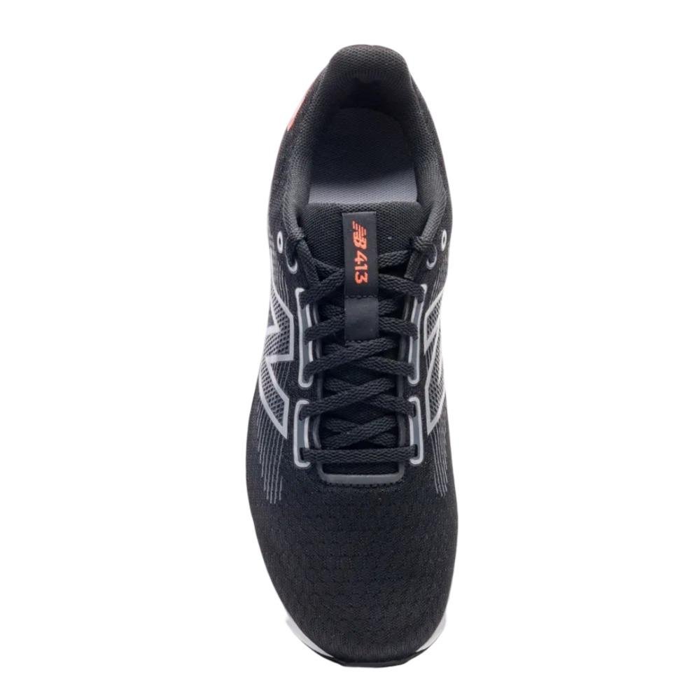 TÊNIS NEW BALANCE 413V3 MASCULINO M413ZF3 Preto/Laranja 3