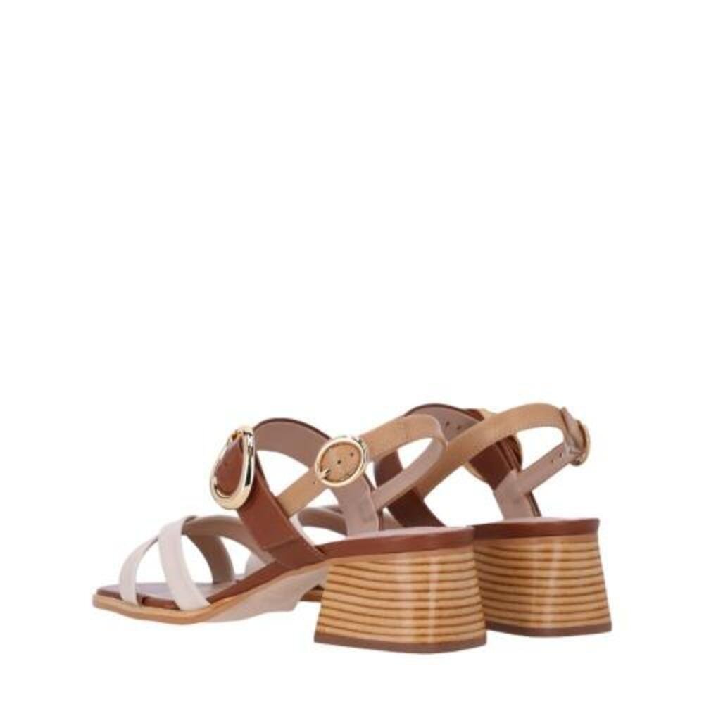 SANDÁLIA FEMININA LUZ DA LUA SAARA/ATACAMA 80680008 Panna/Ambar/Bege 3