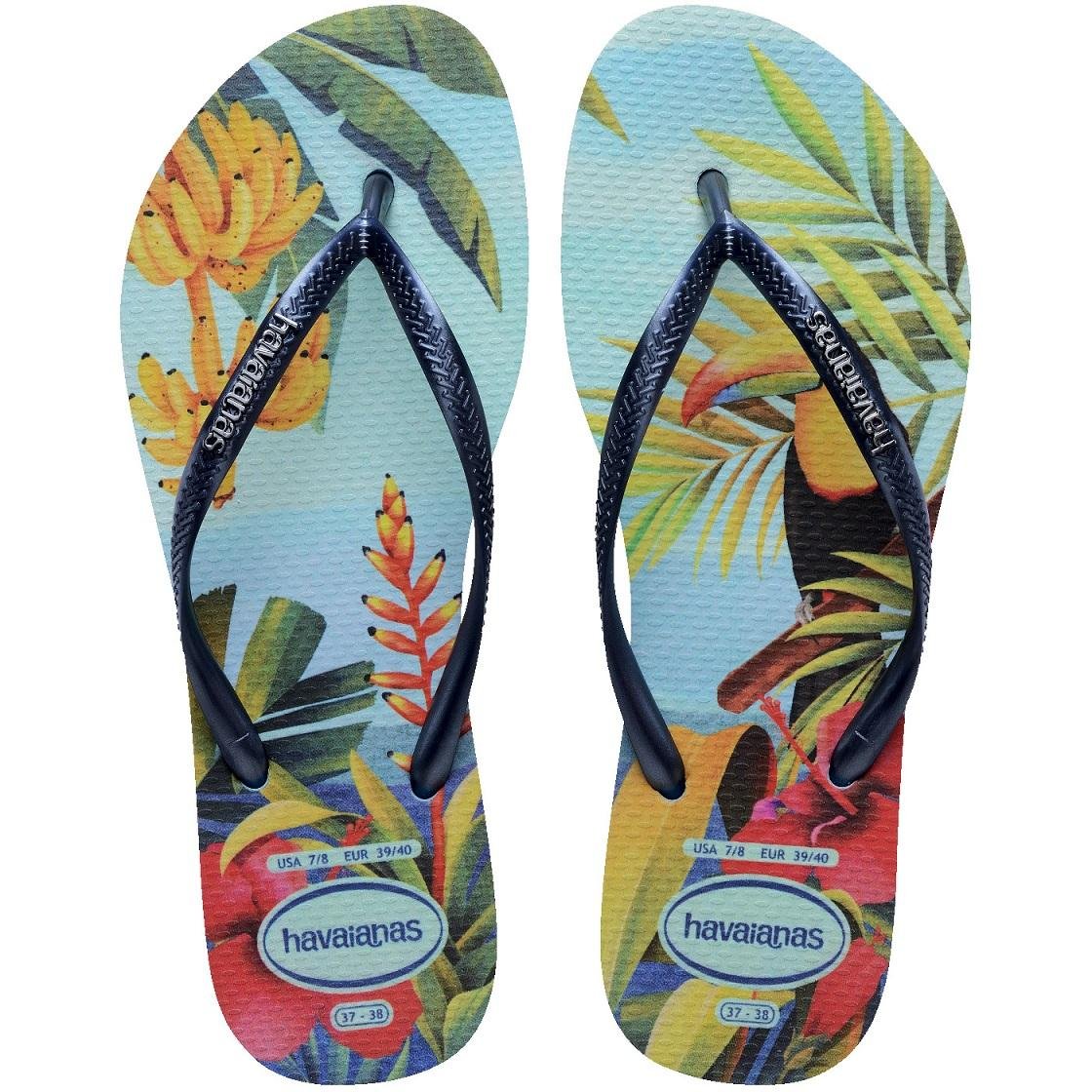 CHINELO HAVAIANAS FEMININO SLIM TROPICAL 4122111