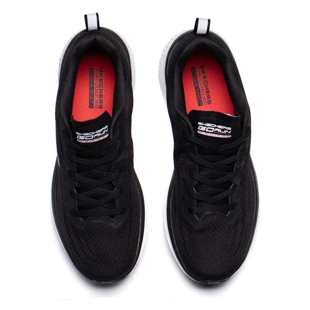 TÊNIS MASCULINO SKECHERS GO RUN ELEVATE 2.0 220847 Preto/Branco 4