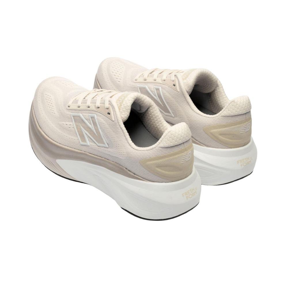 TÊNIS NEW BALANCE FRESH FOAM X MORE V6 FEMININO WMORLB6 Bege 4