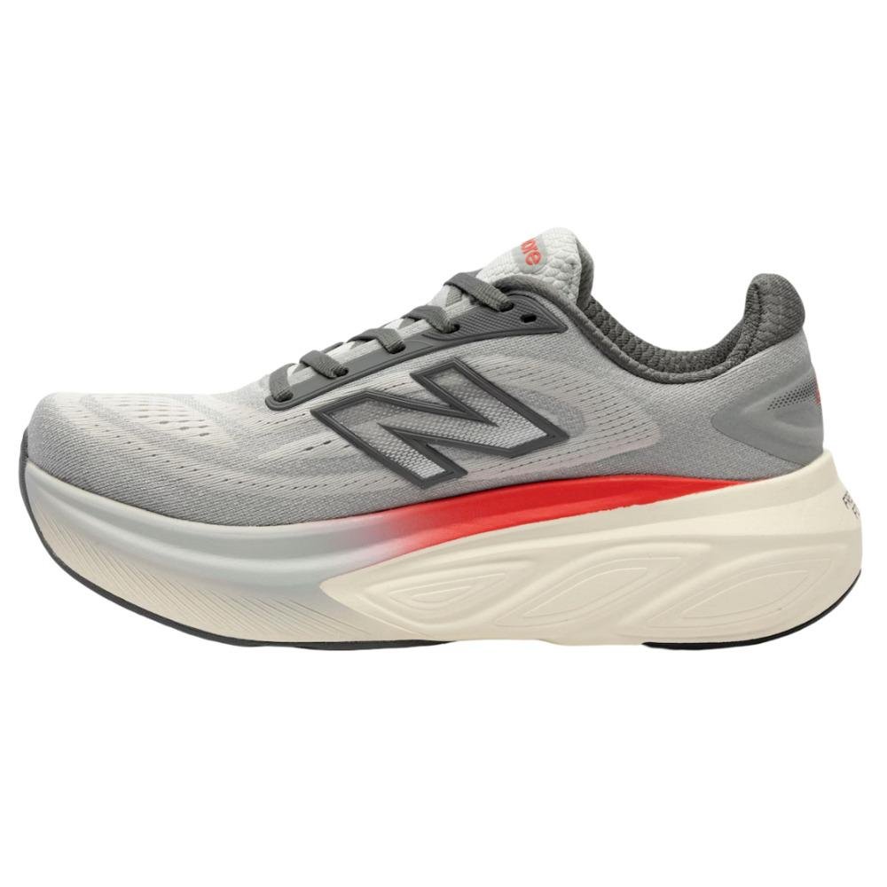 TÊNIS NEW BALANCE FRESH FOAM X MORE V6 MASCULINO MMORLC6 Cinza/Vermelho 2