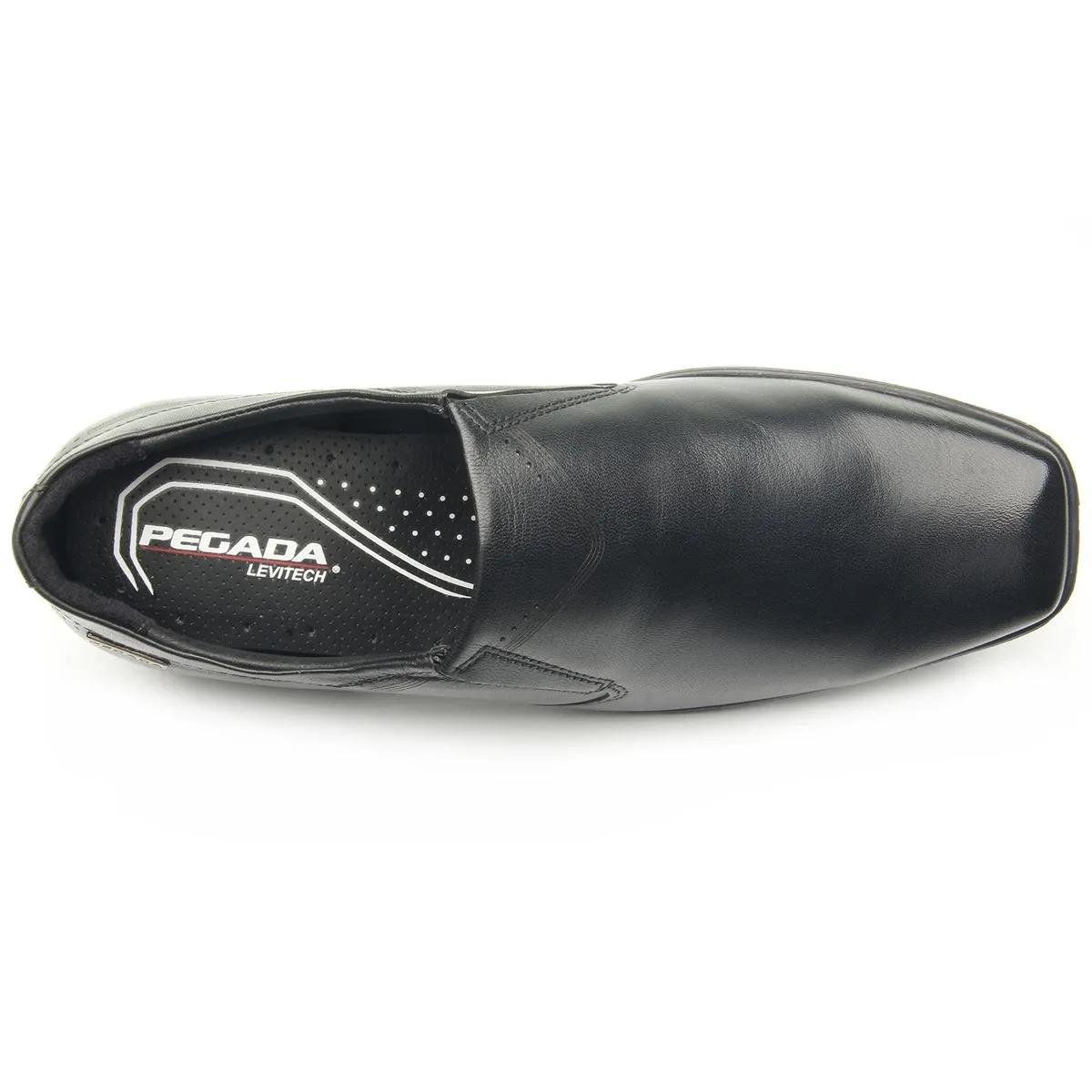 SAPATO COURO MASCULINO PEGADA 122318 Preto 5