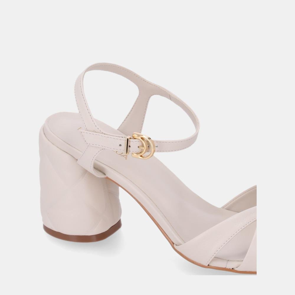 SANDÁLIA FEMININA LUZ DA LUA SAARA 80930005 Panna 4