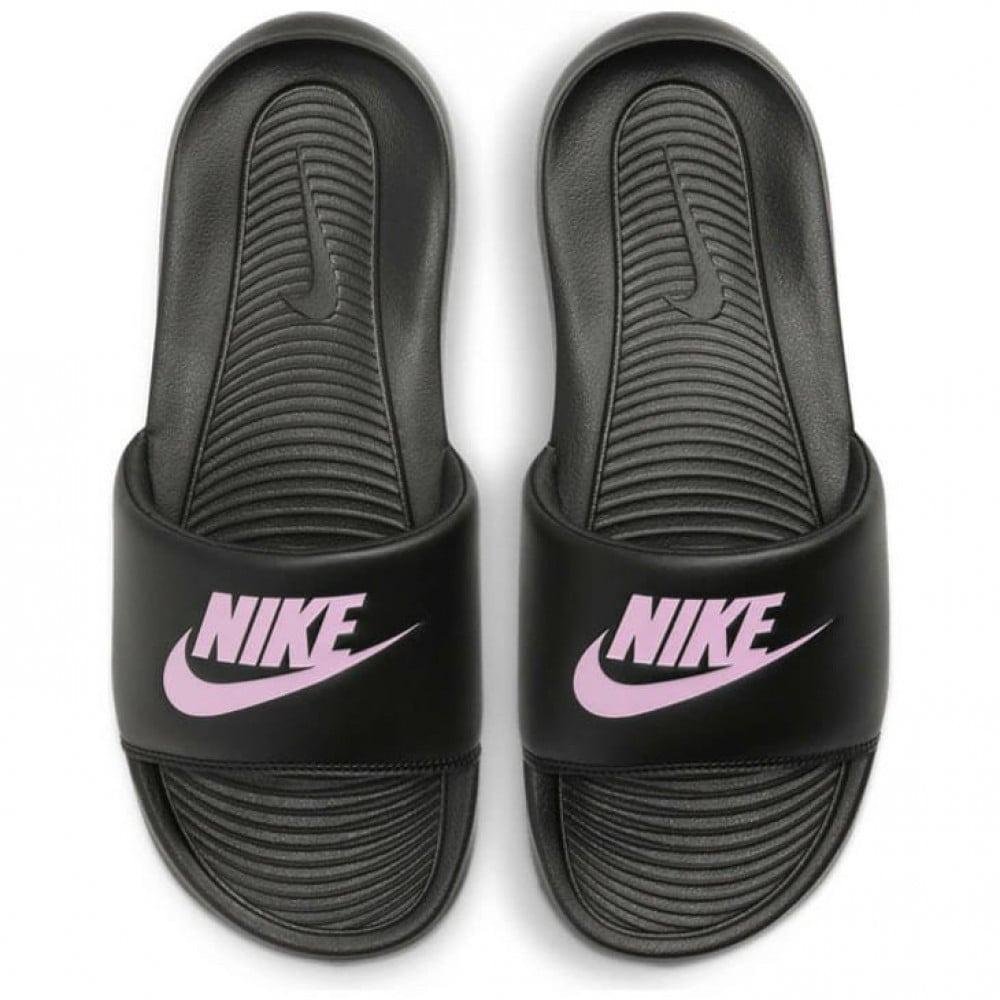 CHINELO NIKE SLIDE VICTORI FEMININ0 CN9677 Preto/Rosa 3