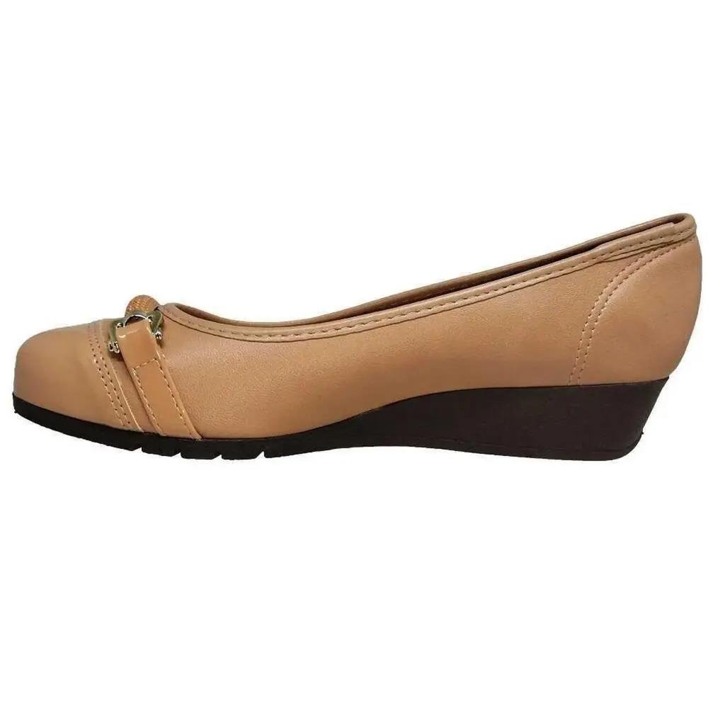SAPATO MOLECA FEMININO 5156775 Nude 2
