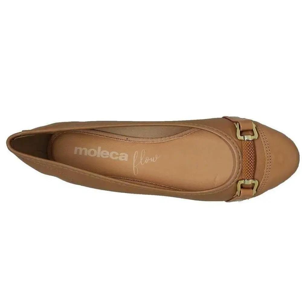 SAPATO MOLECA FEMININO 5156775 Nude 3
