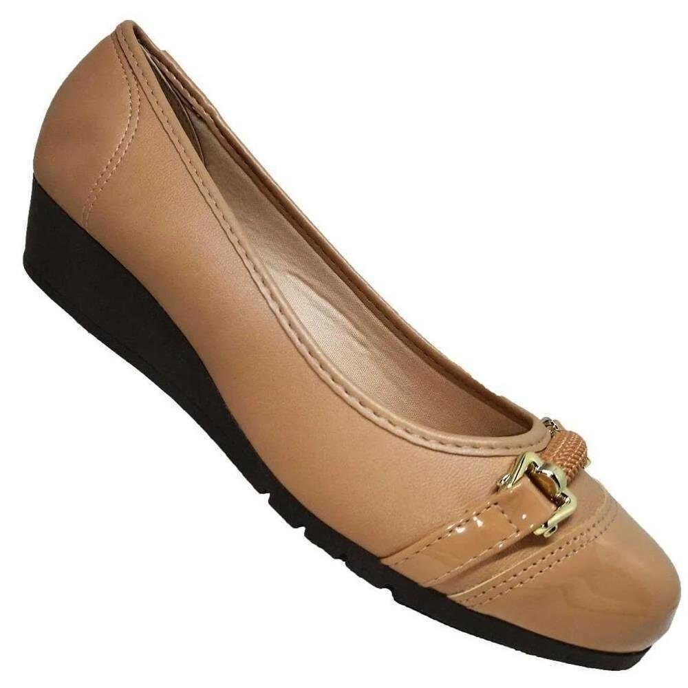 SAPATO MOLECA FEMININO 5156775 Nude 4
