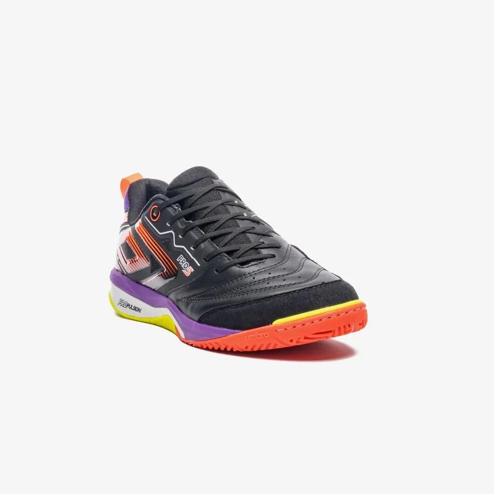 CHUTEIRA FUTSAL MASCULINA UMBRO PRO 5 STABLE U03FB00439 Preto/Laranja/Roxo 3