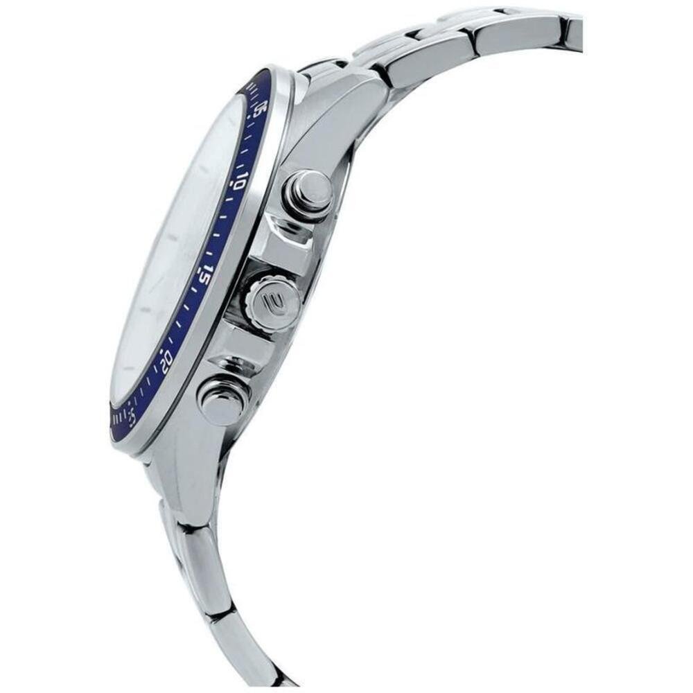 RELÓGIO ANALÓGICO CASIO EDIFICE MASCULINO EFV-540D -1A9VUDF Prata/Preto 3