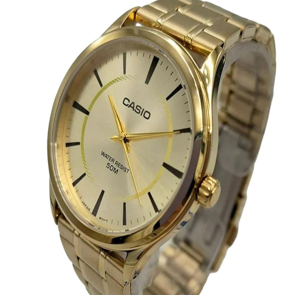 ELÓGIO ANALÓGICO CASIO FEMININO LTC-100G-9EVDF Dourado 2