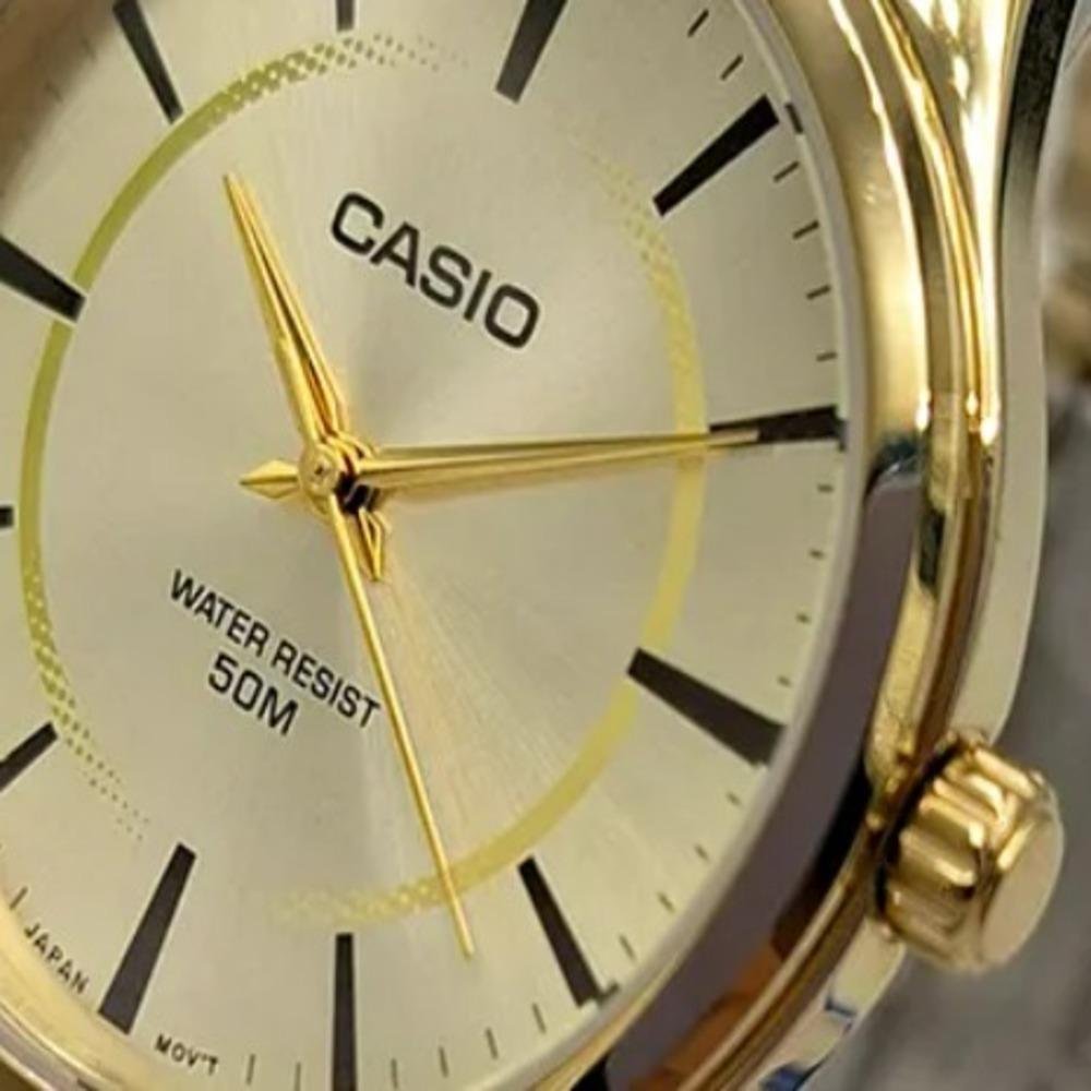 ELÓGIO ANALÓGICO CASIO FEMININO LTC-100G-9EVDF Dourado 3