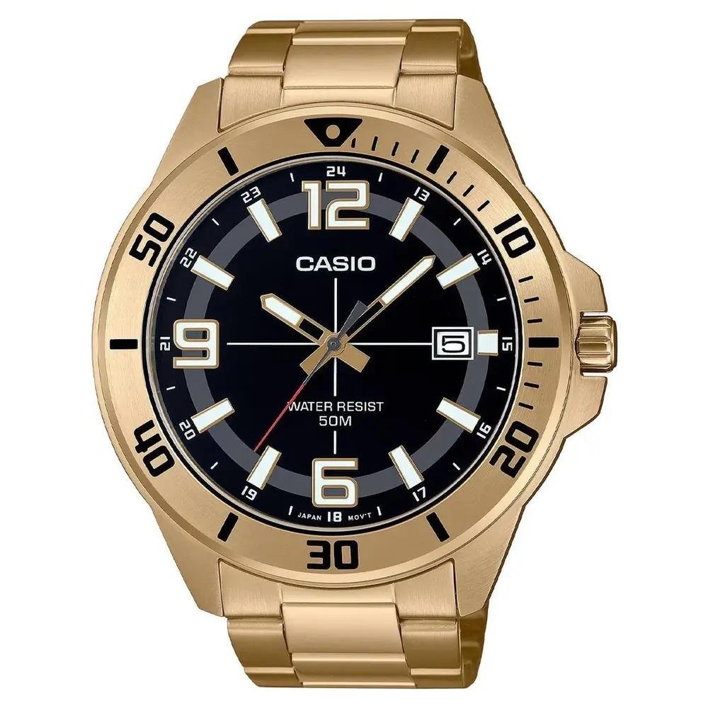 RELÓGIO ANALÓGICO CASIO MASCULINO MTC-100G-1BVDF