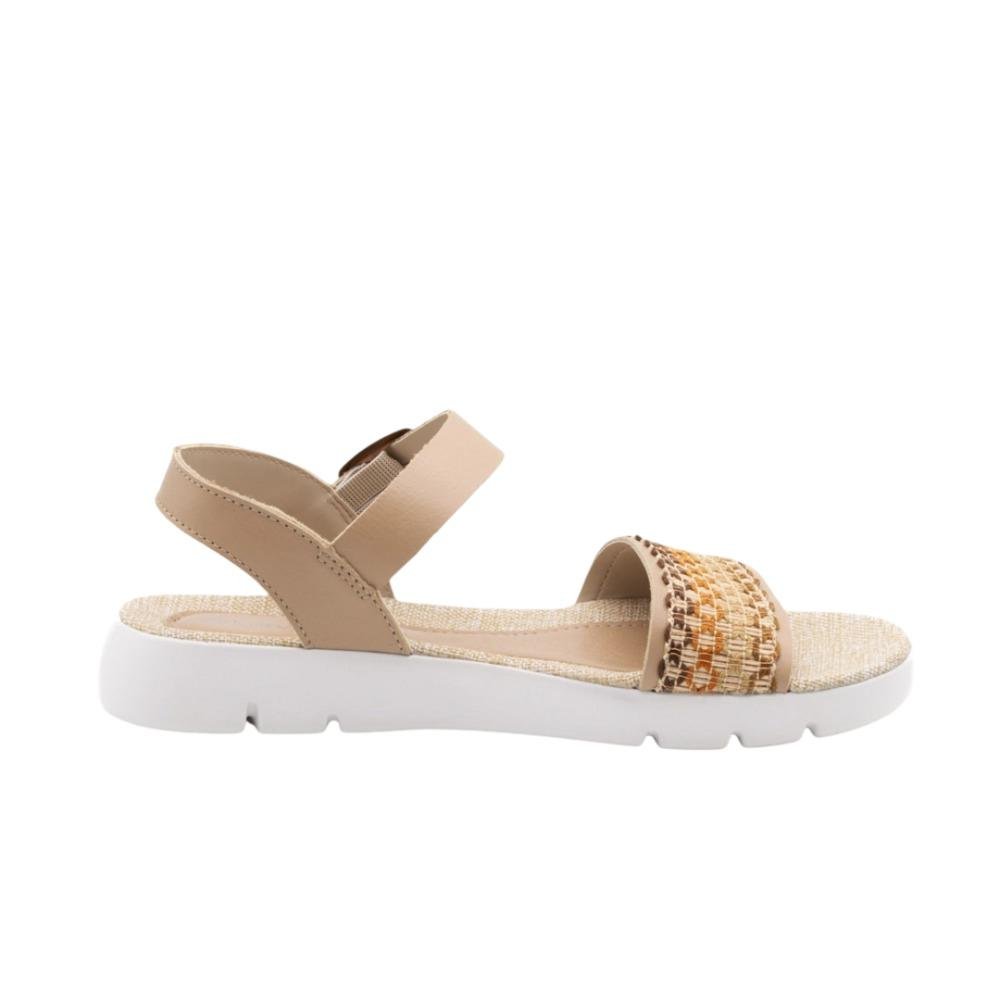 SANDÁLIA ANDACCO FLATFORM COURO FEMININO 1199