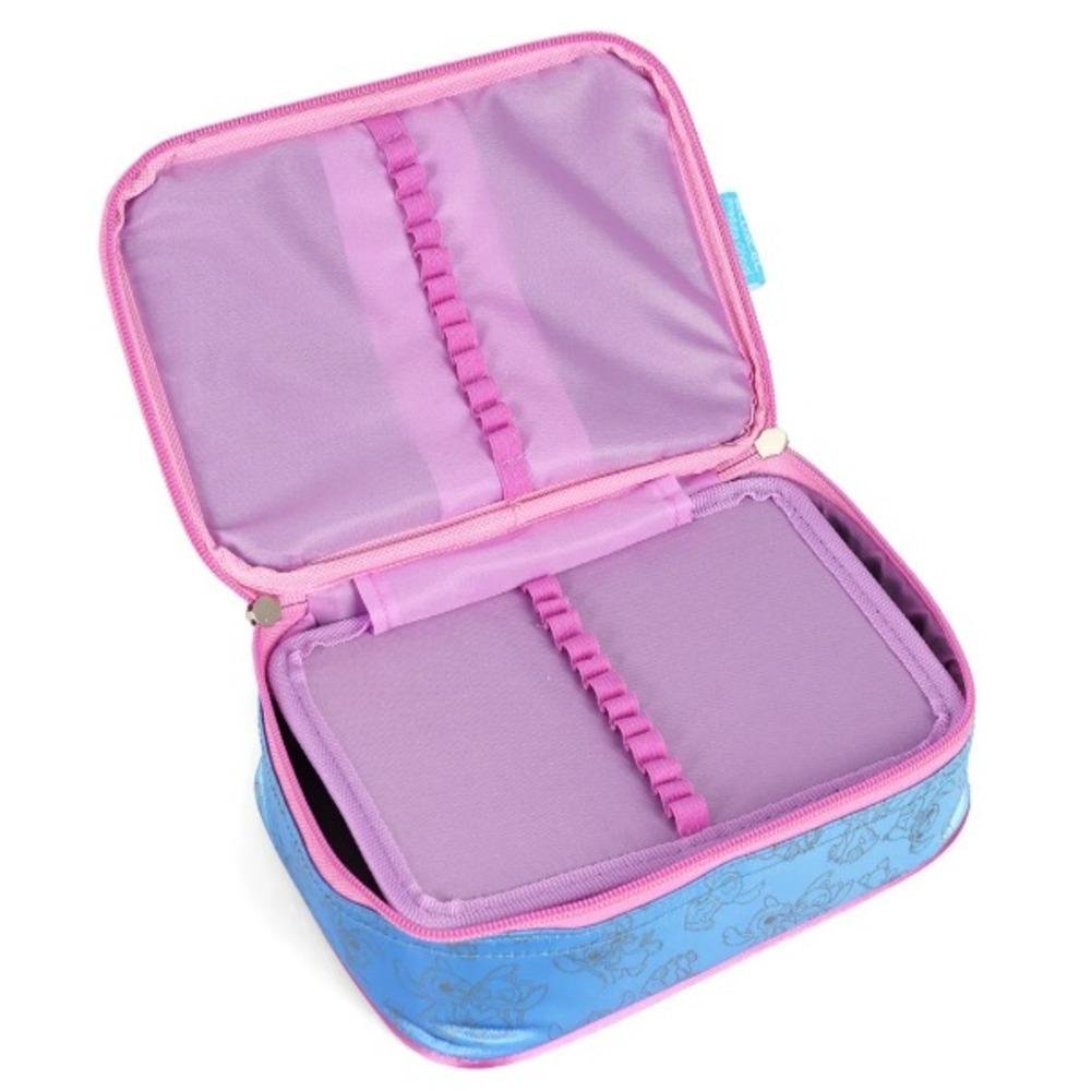 ESTOJO BOX STITCH LUXCEL INFANTIL FEMININO EI42414SC Prata/Rosa 4