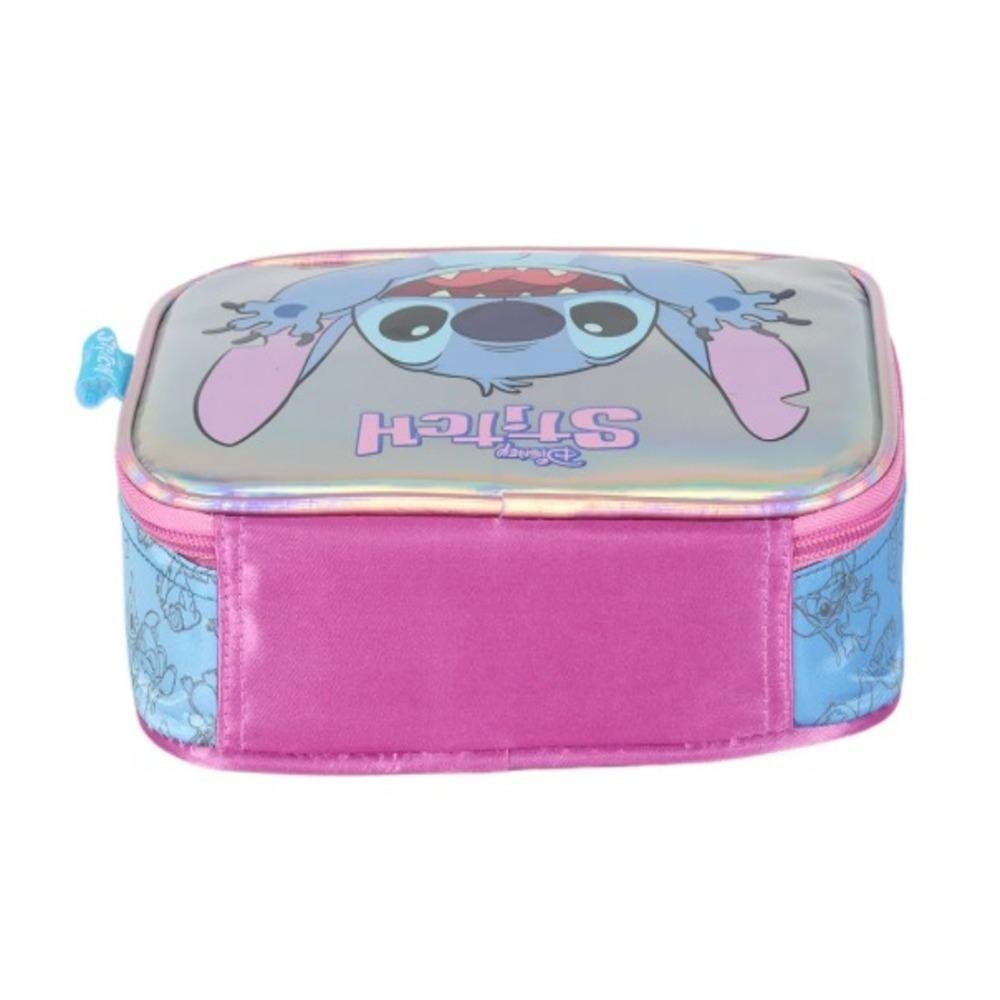 ESTOJO BOX STITCH LUXCEL INFANTIL FEMININO EI42414SC Prata/Rosa 5