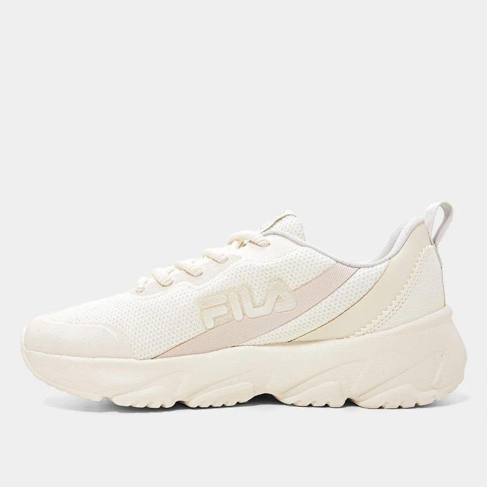 TÊNIS FILA EMOTION FEMININO F02TR00086 Bege 2
