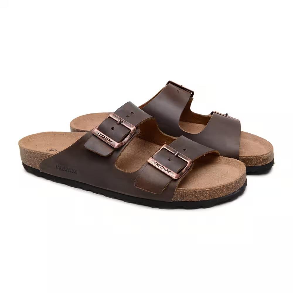 CHINELO FREEWAY MASCULINO CORK01 Marrom 3