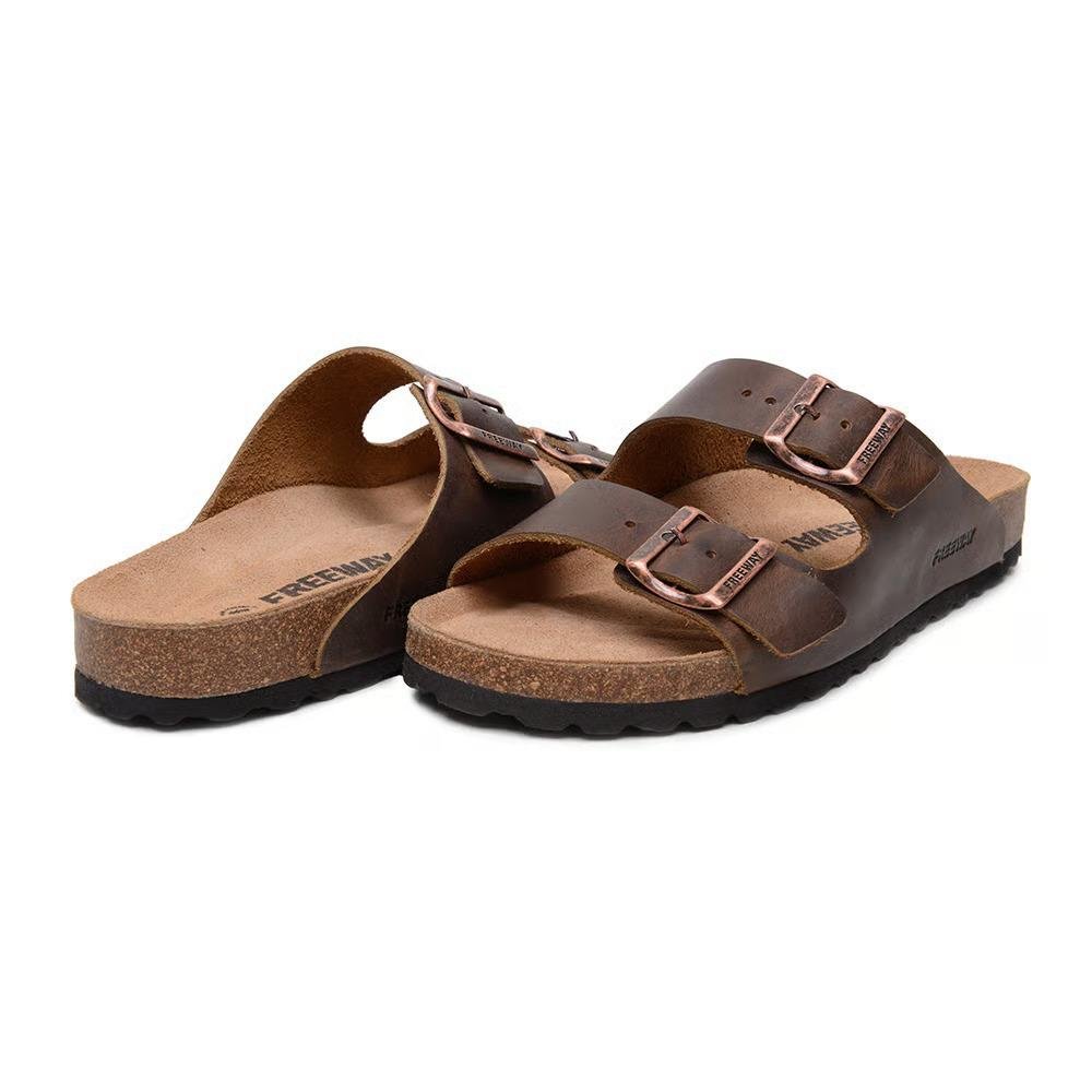 CHINELO FREEWAY MASCULINO CORK01 Marrom 4
